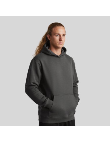 STR-SW200-Unisex Organic Cotton Hooded Sweatshirt